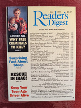 READERS DIGEST Magazine June 1991 Robert James Bidinotto Iraq Gulf War - £12.69 GBP