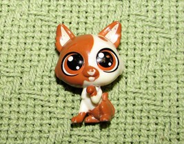 Littlest Pet Shop Cat Brown Cream Hasbro Lps Toy #2893 Animal Figure Kitten - £3.54 GBP