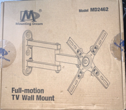 Mounting Dream Full Motion TV Wall Mount 17&quot; to 39&quot; Holds up to 33 lbs MD2462 - £14.14 GBP