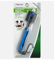 JEF World of Golf Quick Release Club Brush blue/black - $21.57