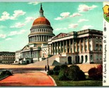 US Capitol Costruzione Washington Dc Unp DB Cartolina H10 - $4.04