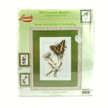 Lanarte Marjolein Bastin Cross Stitch Kit Caterpillar to Butterfly #33790 - £42.57 GBP