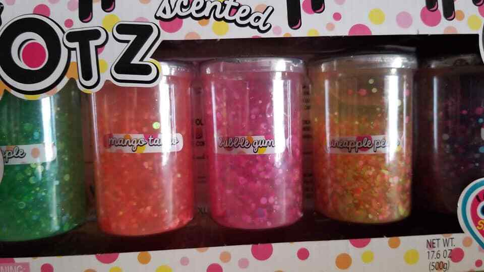 Compound Kings 5 Pk Glitzy Dotz Slime W/mix Ins (LOC GZ5-1) Item image 2