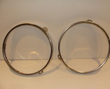 1951 JEEP HEADLIGHT RETAINING RINGS OEM WILLYS DODGE CHRYSLER PLYMOUTH 7... - $80.98