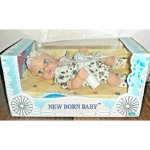 Baby Girl Rubber Doll 1990 Cititoy New Born New In Box Vintage - £21.34 GBP