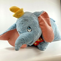 Walt Disney World Parks Exclusive Plush Dumbo Pillow Pet Flying Elephant Circus - £18.70 GBP
