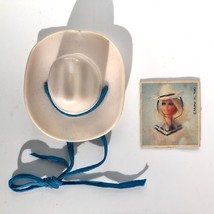 1980 Vintage Western Barbie’s Cowboy Hat white Rubber with Replacement Strap - £6.28 GBP