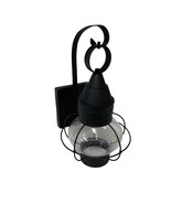 Vaxcel Outdoor Wall Light Textured Black Seedy Glass OW21861TB New In Op... - £46.90 GBP