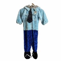 Chrisha Playful Plush Police Cop Blue Plush Halloween Costume Dress Up Size 2-4 - £7.58 GBP