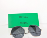 Brand New Authentic Bottega Veneta Sunglasses BV 0201 001 60mm Frame - $227.69