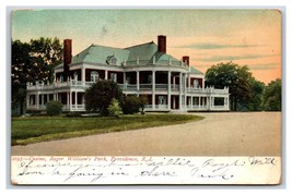 Roger Williams Park Casino Providence Rhode Island RI 1908 UDB Postcard R15 - £2.33 GBP