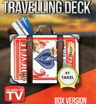 Travelling Deck Box Version Red (Gimmick and Online Instructions) by Takel - $18.80