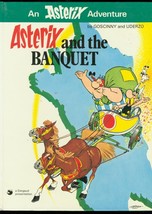 Asterix And The Banquet Hardcover Goscinny Uderzo Vg - £40.31 GBP