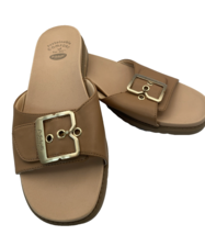 Dr. Scholl&#39;s Women&#39;s Comfort Slide Sandals Brown 7W - $23.74