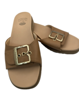 Dr. Scholl&#39;s Women&#39;s Comfort Slide Sandals Brown 7W - $32.24 CAD