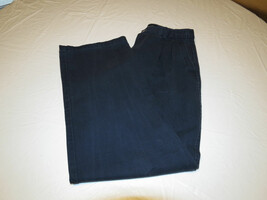 Boys Nautica pleated adustable waist 20 reg navy blue n856002 pre owned ... - $12.86