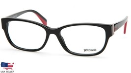 New Just Cavalli JC0768 col.001 Shiny Black Eyeglasses Glasses 53-15-145 B36mm - £53.18 GBP