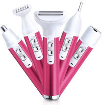 Electric Razor Kit for Women, 5 in 1 Cordless Face Shaver Set, Wet &amp; Dry... - £28.45 GBP