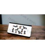 Women&#39;s Trifold Wallet - Dachshund Black and Tan Design - $33.97 CAD