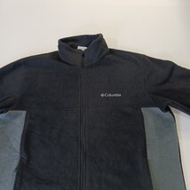 Columbia Sportswear Jacket Fleece Full Zip Casual XM6138 Black/Gray Men’s Size L image 13
