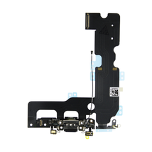 Charging Port Dock Microphone Replacement Flex Cable for iPhone 7 Plus BLACK - £8.20 GBP