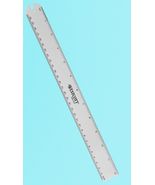 12" Inch Aluminum Metal RULER Cork Back inches metric Metal Edge WESTCOT... - $22.33