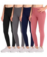 BHRIWRPY 4-Pack Girls Yoga Leggings with 2 Pockets Kids Active Workout P... - €9,68 EUR