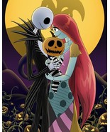 Diamond Painting Jack and Sally Halloween DIY Diamond Art Kits Halloween... - $21.15