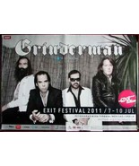 Nick Cave Poster Concert Grinderman Promo Exit 2011 Serbia - £17.77 GBP