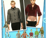 Simplicity 2858 Misses 12 to 20 Lined Jacket Uncut Sewing Pattern - $9.37