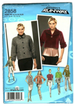 Simplicity 2858 Misses 12 to 20 Lined Jacket Uncut Sewing Pattern - £7.37 GBP