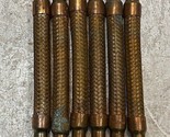 6 Qty of Packless VAF-4X7 Vibration Absorber Brass Braid Tube Ferrules (... - $99.99