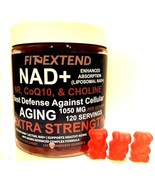 Liposomal NAD+ Gummies 1,000mg per Serving for Anti Aging 120 count Extra Streng - $24.99