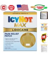 Max Strength Lidocaine Plus Menthol Pain Relief Patch - 5 Count for Quic... - $25.23 CAD