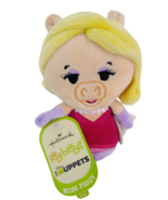 Hallmark Itty Bittys Disney The Muppets Miss Piggy 4&quot; Plush 2014  New wi... - £5.30 GBP