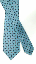 Vtg Men&#39;s CAMA Fraca Italsilk Blue Shades Skinny Tie 100% Acetate Made i... - $17.00