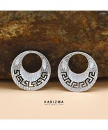 Real Sterling Silver unique Round Moon Shaped Nattiyan (Nanti) men women... - €18,83 EUR+