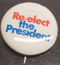 Re-Elect the President campaign pin - Gerald Ford - £6.58 GBP