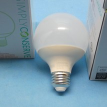 Simply Conserve Globe 6W (40W) Globe Dimmable LED Light Bulb Soft E-26 QTY 4 - £19.29 GBP