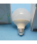 Simply Conserve Globe 6W (40W) Globe Dimmable LED Light Bulb Soft E-26 Q... - £18.78 GBP