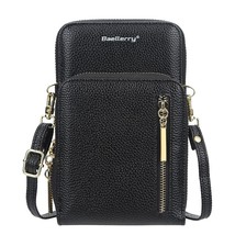 Beallerry Double Layer Crossbody Bags For Women Large Capacity Leather Shoulder  - £28.95 GBP