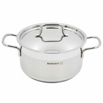 Korkmaz Alfa 2 Piece 4 Liter Stainless Steel Casserole Dish with Lid - $132.49
