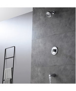 Wall Mounted Brass Bathroom Single Handle Shower Faucet Set Concealed Sh... - $3,782.36 MXN