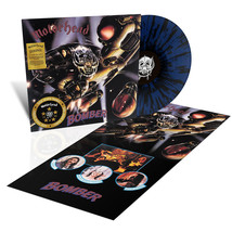Bomber 50th Anniversary Dark Blue/Black Splatter Half-Speed vinyl - $656.77 MXN