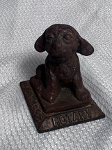 Cast Iron 1928-1938 10 Year Rotary Littlestown PA Dog Puppy Figure Paperweight - £63.78 GBP