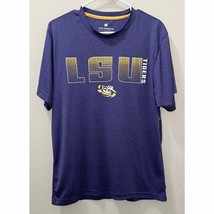 Colosseum LSU Tigers Purple Gold Men’s Tshirt Size Large - £11.85 GBP