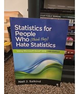 Statistics for People Who (Think They) Hate Statistics : Using Microsoft... - €25,83 EUR