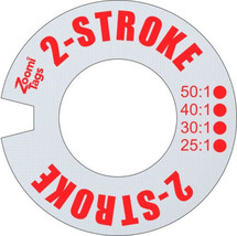 ZoomiTags 2-STROKE fuel can 2 two CYCLE LABEL gas oil Container ID Zoomi... - $23.11