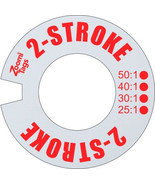 ZoomiTags 2-STROKE fuel can 2 two CYCLE LABEL gas oil Container ID Zoomi... - $22.42