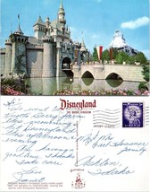 California Anaheim Disneyland Posted 1962 to Earl Hossner Ashton Idaho Postcard - £7.44 GBP